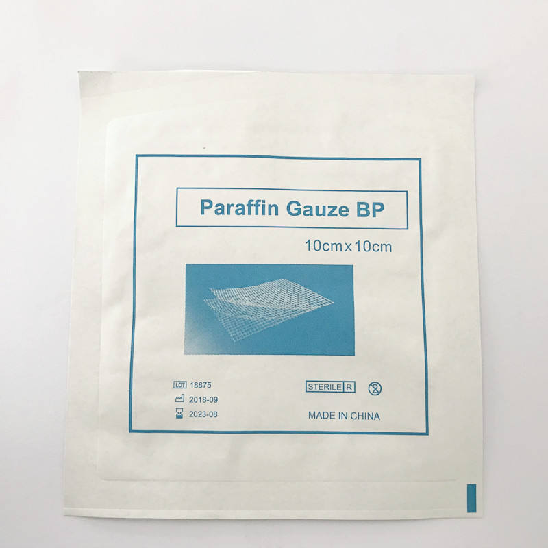 Surgical Sterile Paraffin Gauze Compress Paraffin Gauze Dressing Vaselin Gauze Bandage